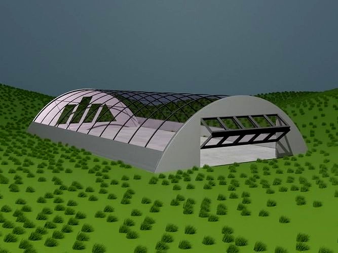 Arch Glass Greenhouse