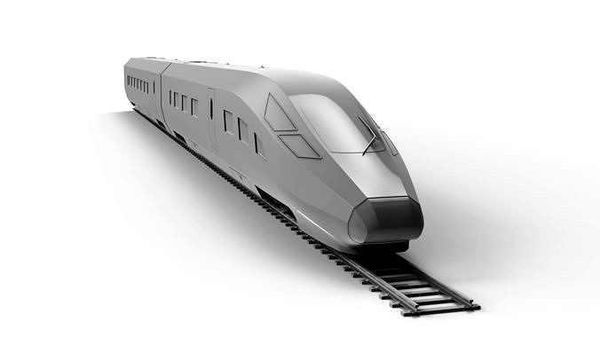 Fuxing Hao High-Speed Train 3D Model | 3D