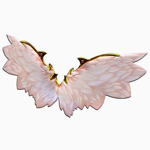 Low-Poly-Ancient-Fairy-Angel-Wings