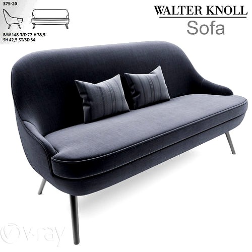 375 Walter Knoll Sofa