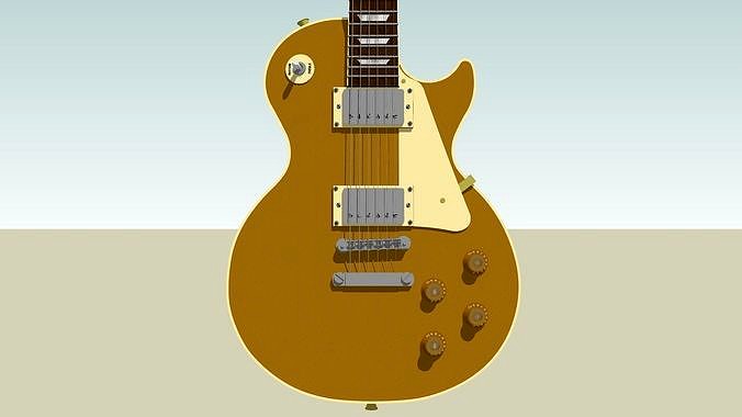 Guitar - Gibson Les Paul Standard - Gold Top