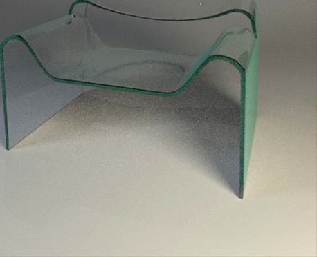 Glass Chair