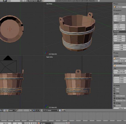Melon SintelBedroom Bucket