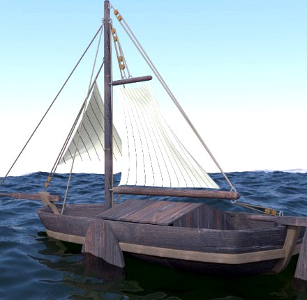 Sailing boat Snaikka