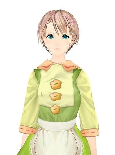 Unity Humanoid Model Anime013