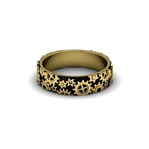 Clockwork ring | 3D