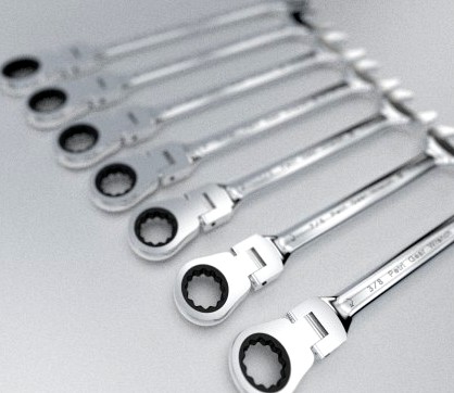 Set of wrenches