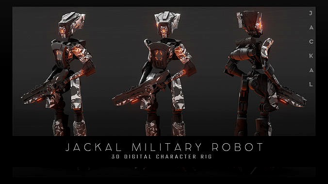 Jackal Scifi Robot