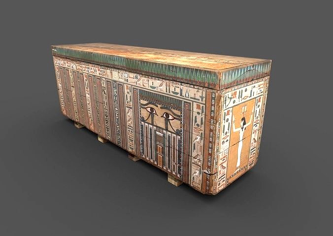 Egyptian Wooden Coffin