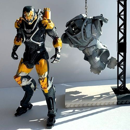 Anthem Ranger Javelin and Colossus Torso | 3D