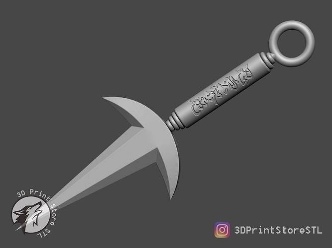 Namikaze Minato - Hiraishin Kunai Naruto Shippuden - Fan Art | 3D