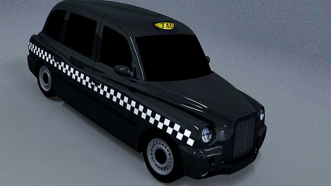 LTI Lowpoly London Taxi