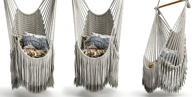 Babylonica Macrame Swing