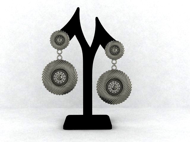 EARRINGS FOE LADYS | 3D