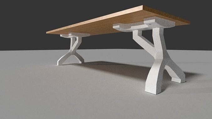 Bed table - Table de lit - Mesa de cama | 3D