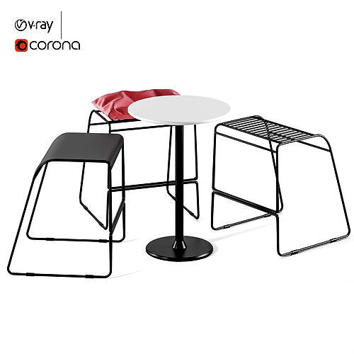 Anco Black Counter Stool by Article