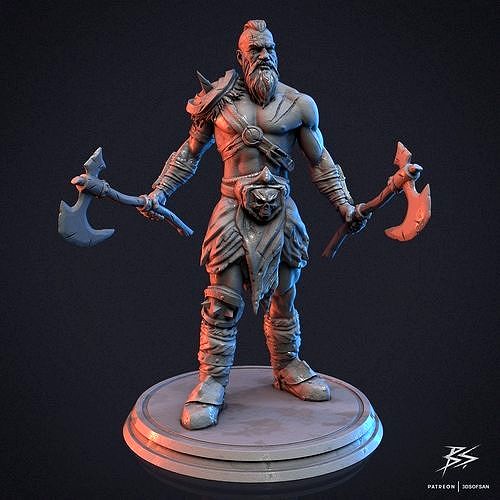 Barbarian Warrior | 3D