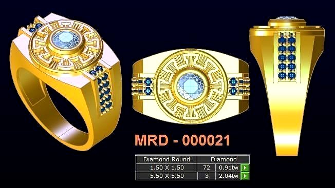 10 models diamond menring 3 | 3D