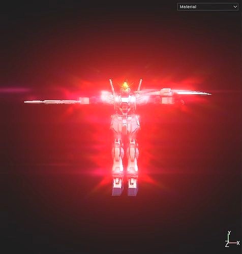 Narrative Gundam 3D model | 3D