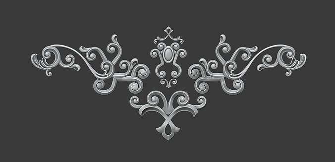 Pattern Vignette for Zbrush and Modeling