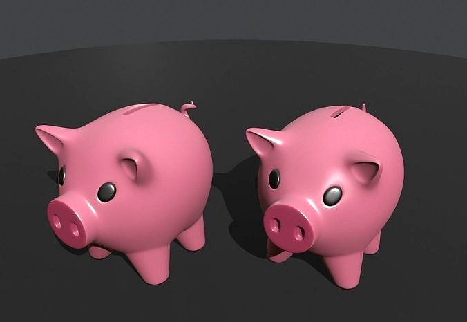 Money box pig | 3D