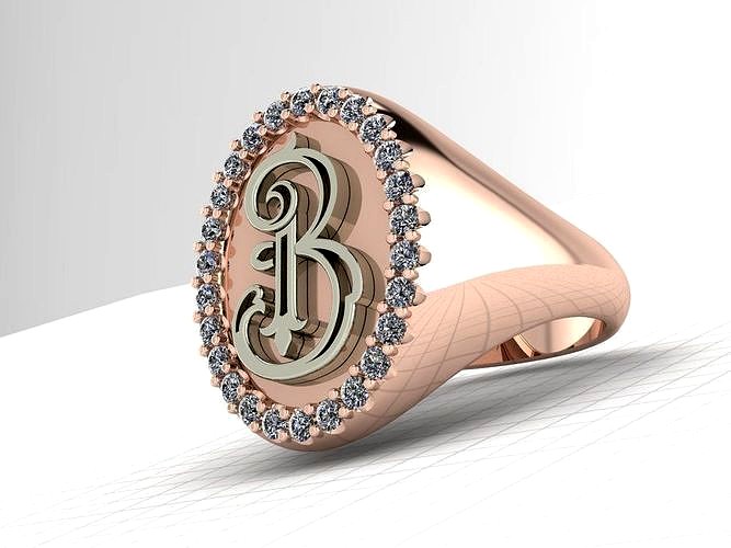 monogram B | 3D