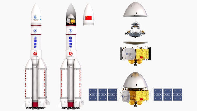 Tianwen Mars probe Long March-5