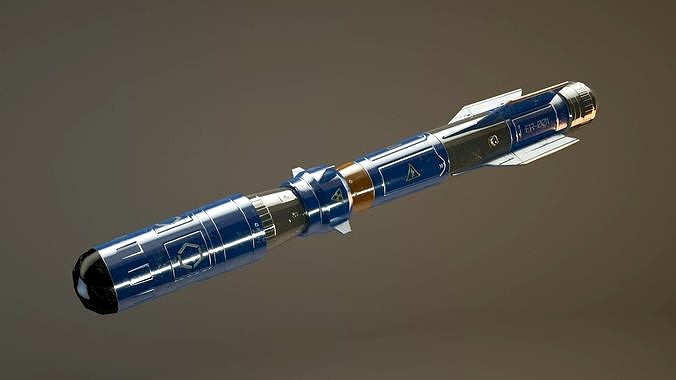 SciFi military rocket