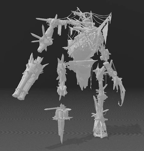 Necrofex Colossus or Bone Grinder | 3D