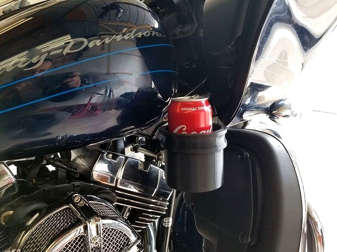 Harley Davidson Road Glide Cup Holder 3D model