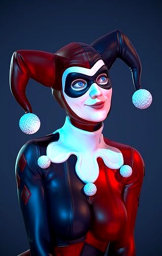 Harley Quinn Fan Art | 3D