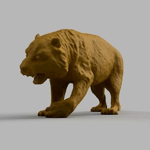 tigre savane  | 3D