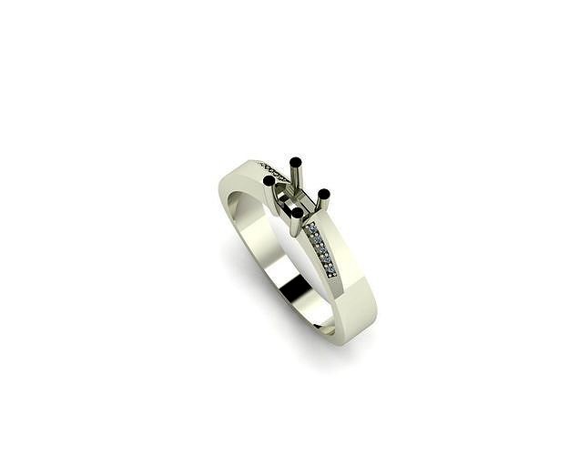 diamond jewelry ring | 3D