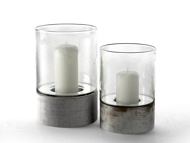 Contemporary Hurricane Candle Holders