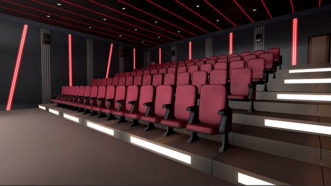 Modern Cinema Halls - 8 Scenes