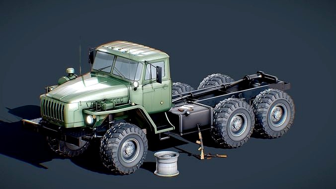 Russian Truck Ural 4320 Military Pack