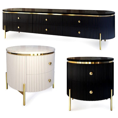 Sideboard nightstand Art Deco