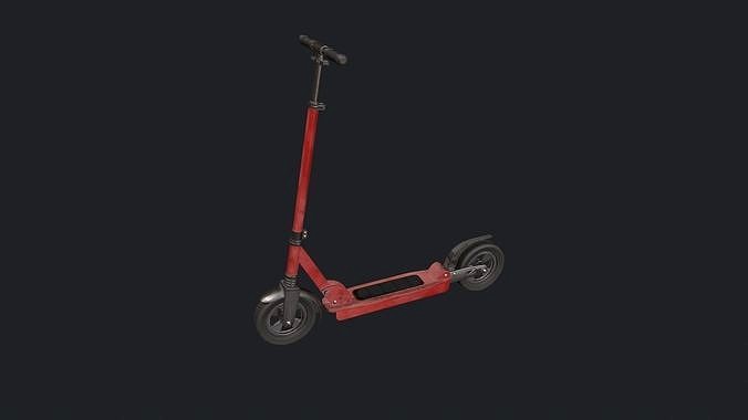 Red Scooter - Kick Scooter - Kids Scooter - Small Scooter