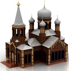 Church 3D Model