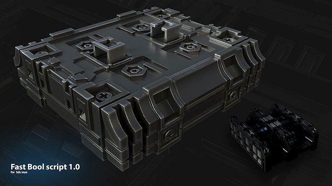 Fast Bool  3ds max script