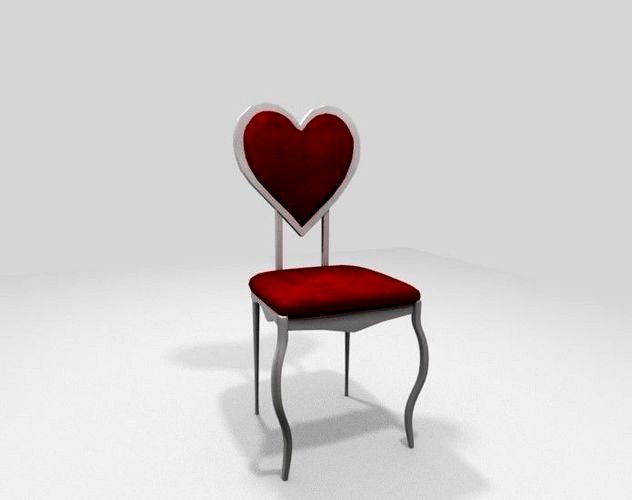 Romantic Heart Chair