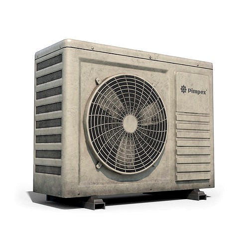 Air Conditioner Low Poly