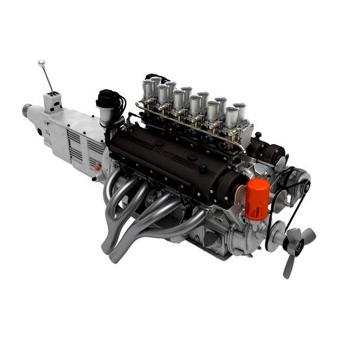 Ferrari 400 Superamerica Engine - 4 liter
