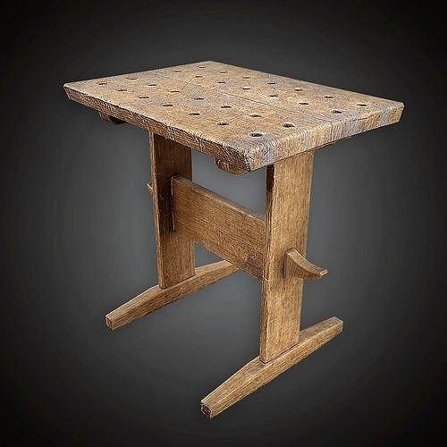 MVL - Workmans High Table - PBR Game Ready