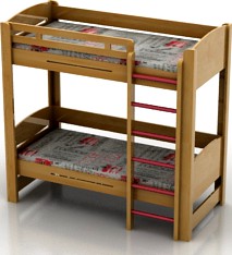Bed 3D Model