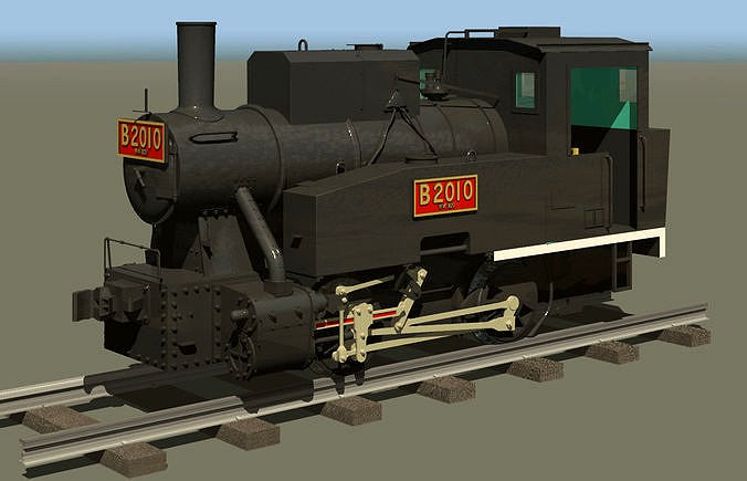 Japan RailWay B20 steam locomotive WW2