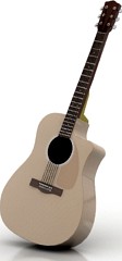 Guitar 3D Model