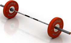 Barbell 3D Model