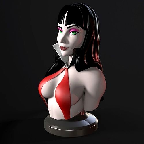 Bust Posed - Vampirella | 3D