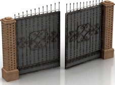Gate 3D Model